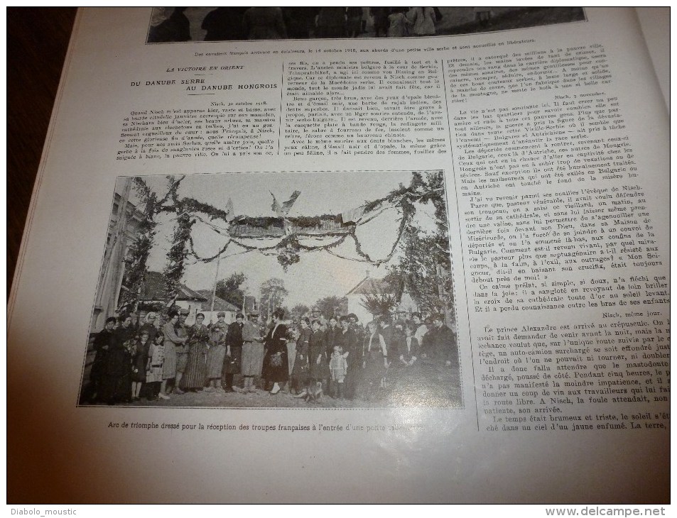 1919 Drame Langensalza;Les GROSSES BERTHAS Crepy,Beaumont;Destructions (Hirson,Valencienne,Bleuse-Borne);NISCH;Védrines