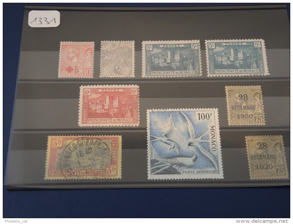 MONACO Millésime : N° Yvert 26/2763/64/49/101 Et PA 55 - Côte 120 € (Lot 1331) - Lots & Serien