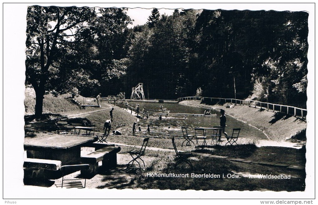 D4964     BEERFELDEN : Waldseebad - Odenwald