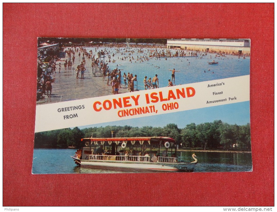 Ohio> Cincinnati   Coney Island   Greetings    Ref  1650 - Cincinnati