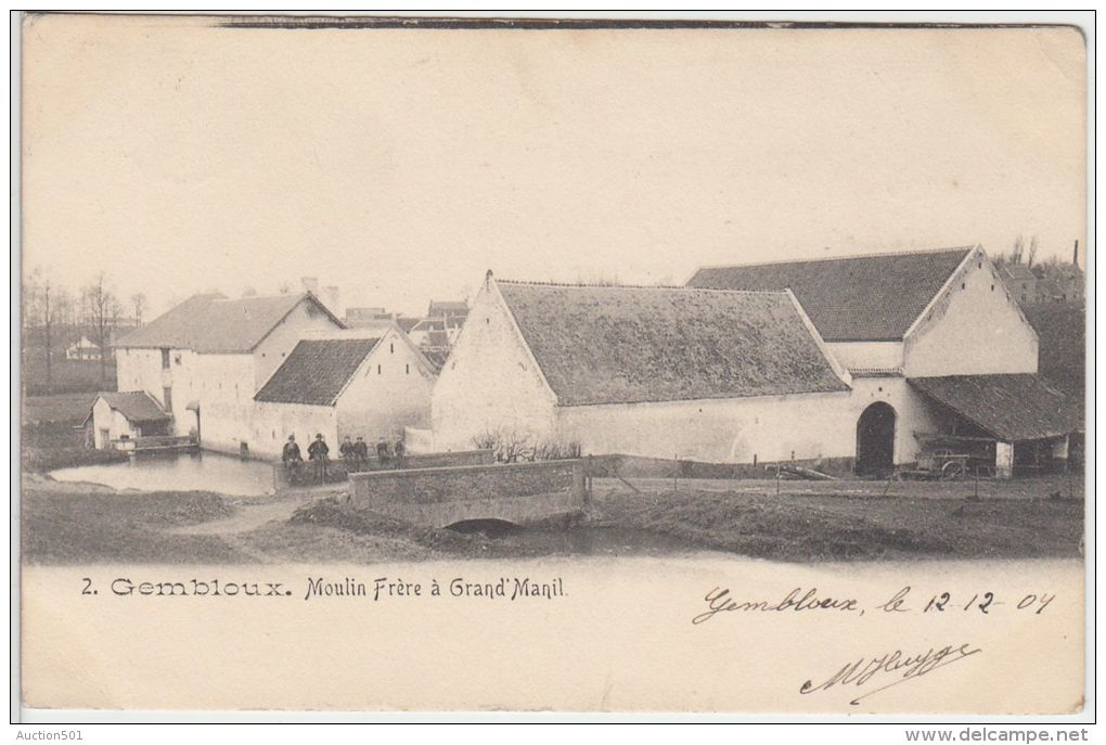 24012g MOULIN FRERE - MOLEN - Grand'Manil - 1904 - Gembloux