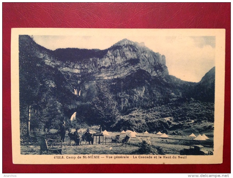 38 Isere Camp De St SAINT MEME Vue Générale La Cascade Et Le Haut Du Seuil - Altri & Non Classificati