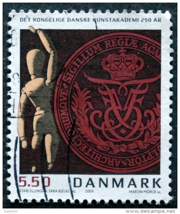 Denmark 2004   MiNr.1368  (O) ( Lot L 2891 ) Academy Of Fine Arts / Akademie Der Schönen Künste / Académie Des Beaux-Art - Used Stamps