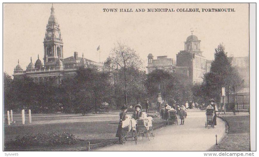 PORTSMOUTH-Town Hall And Municipal College - Portsmouth