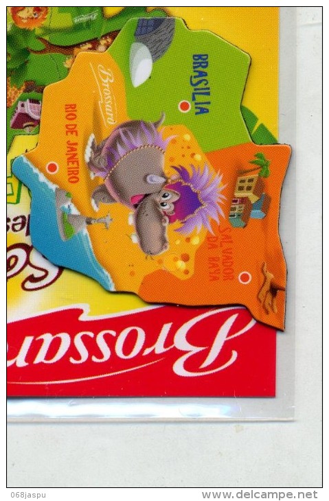 Magnet Brossard Bresil Theme Hippopotame - Animaux & Faune