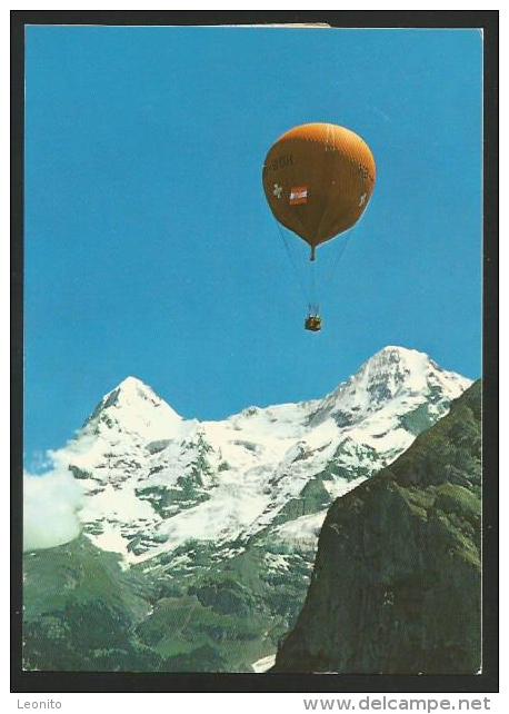 MÜRREN BE BALLOON Ballon Dolder Ballooning Week Alpine Ballonsport-Woche 1986 - Montgolfières