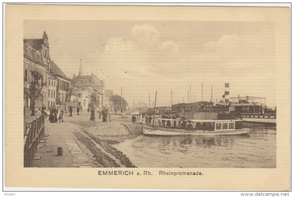 EMMERICH A. Rh.   Rheinpromenade - Emmerich