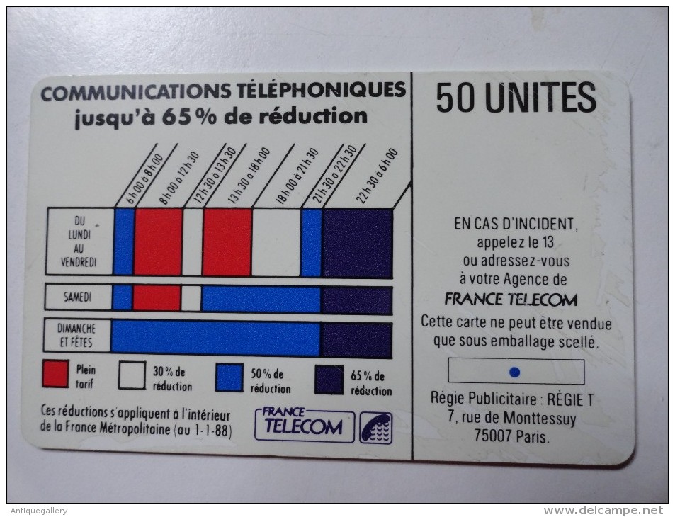 RARE : CORDONS BLEU 50U BULL2 POINT BLEU DANS LE CADRE DE NUMEROTATION - Errors And Oddities