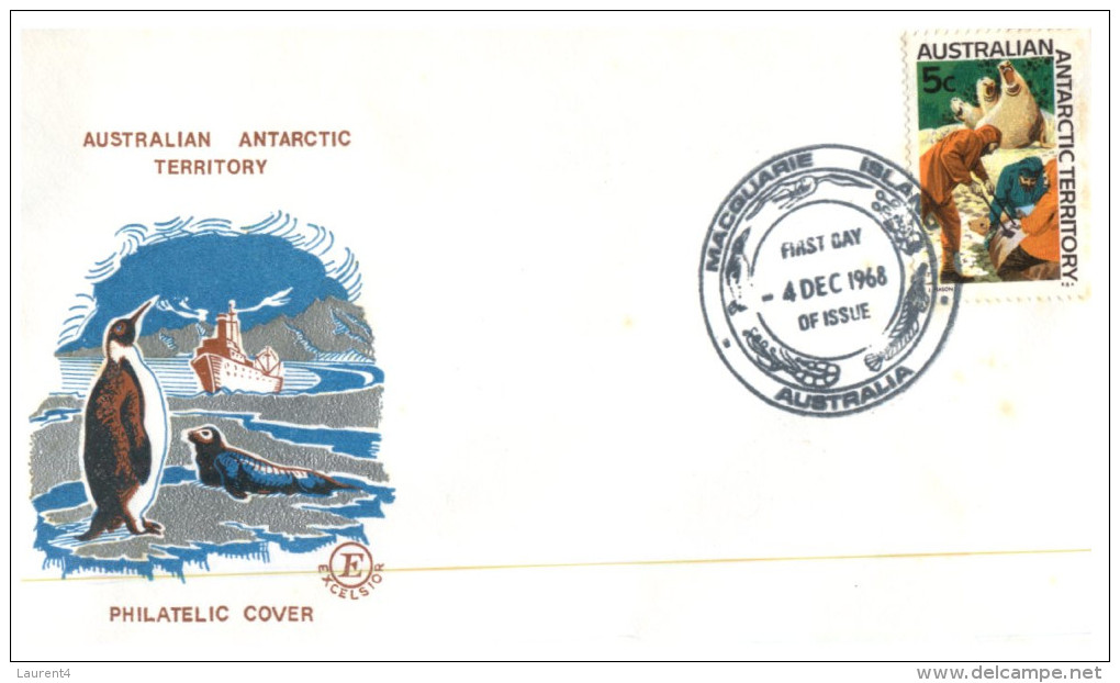 (001) Australian Antarctic Territory FDC - 1968 - FDC