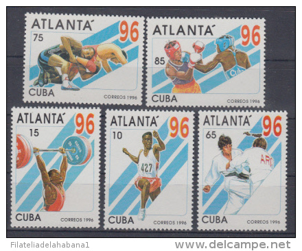 1996.18- * CUBA 1996. MNH. OLIMPIC GAMES ATLANTA. JUEGOS OLIMPICOS. OLIMPIADAS. - Unused Stamps