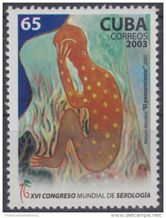 2003.34 CUBA 2003. MNH. CONGRESO MUNDIAL DE SEXOLOGIA. SEXO. AISD. SIDA. - Neufs