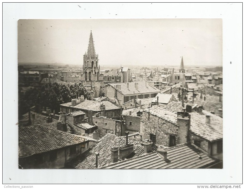 Photographie , 16.5 X 12 , AVIGNON , 1932, 2 Scans - Lieux