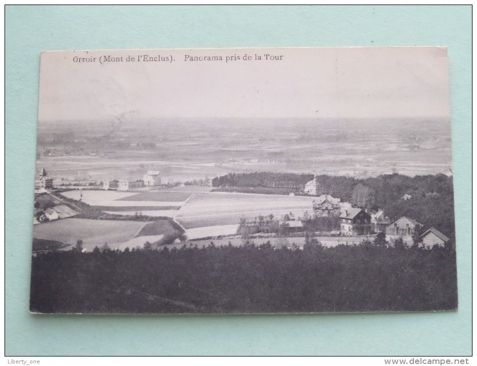 ORROIR Mont-de-l´Enclus Panorama Pris De La Tour ( Ovaert-Demeyer ) Anno 1911 ( Zie Foto Voor Details ) !! - Kluisbergen