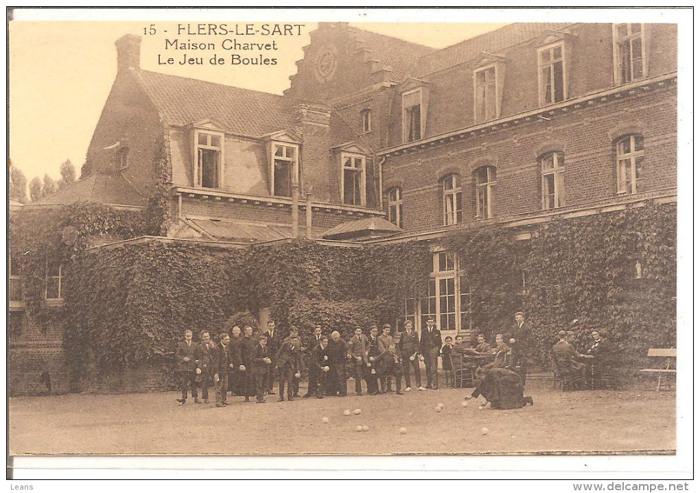 FLERS LE SART Le Jeu De Boules - Juegos