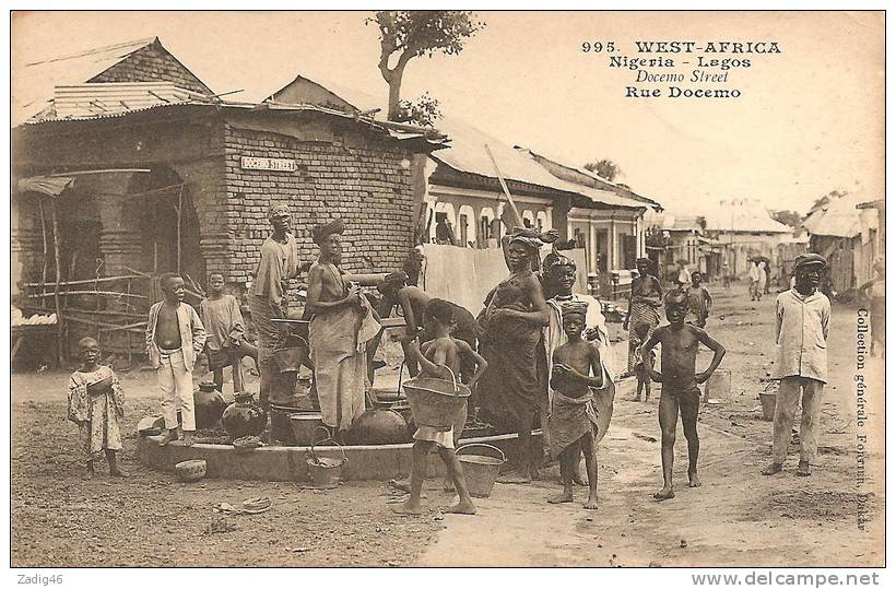 995 - WEST AFRICA - NIGERIA - LAGOS - DOCEMO STREET - RUE DOCEMO - Nigeria