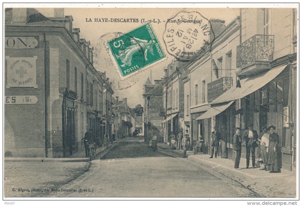 LA HAYE DESCARTES - Rue Saint Georges - Genillé