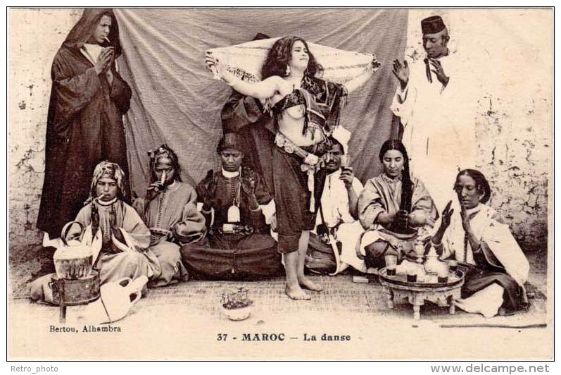 MAROC – La Danse ( Femme Seins Nus ) - Altri & Non Classificati