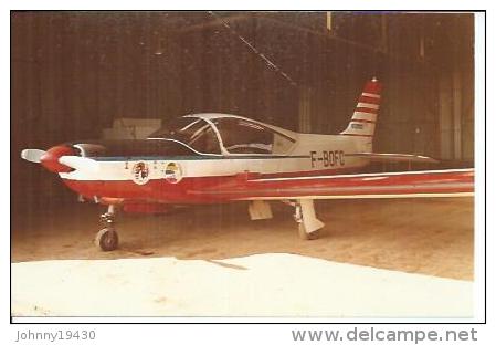 PHOTO 9X14 : AERO-CLUB DE MEAULTE Pres D´ALBERT SEPTEMBRE 1986 - " F-BOFC  WASNNER 4.21 ? " (  AERODROME  - AVION ) - Meaulte