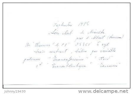 PHOTO 9X14 : AERO-CLUB DE MEAULTE Pres D´ALBERT SEPTEMBRE 1986 - " F-BOFC  WASNNER 4.21 ? " (  AERODROME  - AVION ) - Meaulte