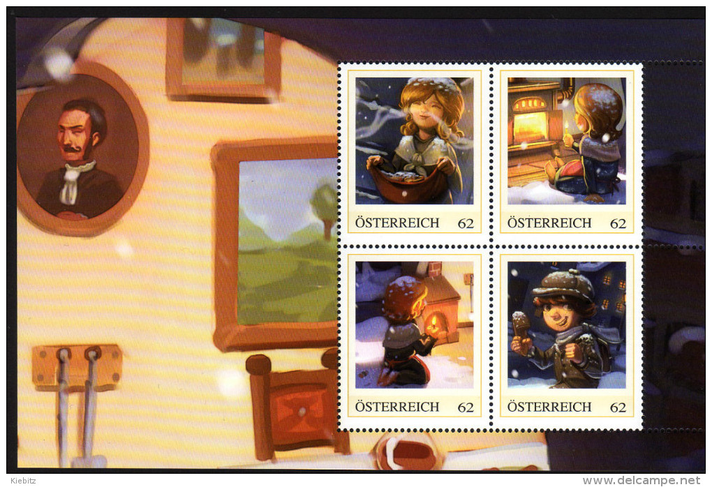 ÖSTERREICH 2013** Das Kleine Mädchen Mit Den Schwefelhölzern V. Christian Anderson - Block MNH - Märchen, Sagen & Legenden