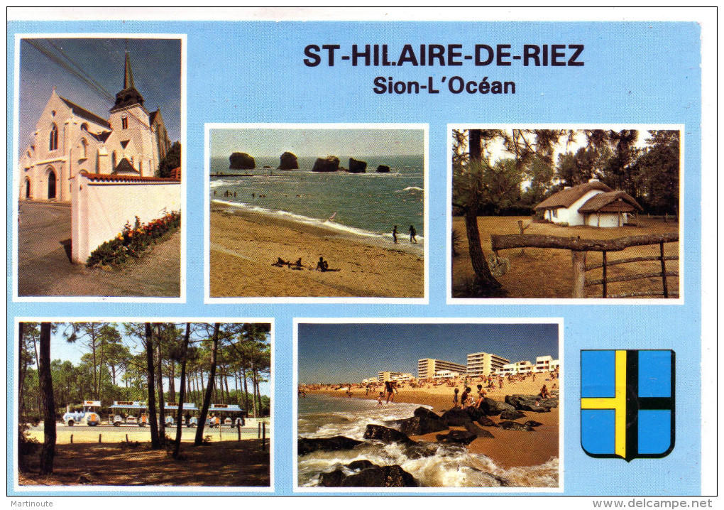 -  CPSM  -  85 - SAINT-HILAIRE-DE-RIEZ - 915 - Saint Hilaire De Riez