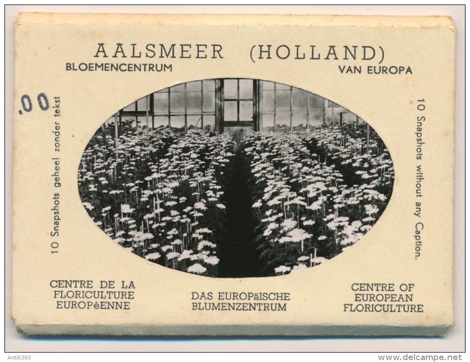 CPSM PAYS BAS - HOLLANDE - 10 Vues Petit Format Centre De La Floriculture Européenne - Aalsmeer