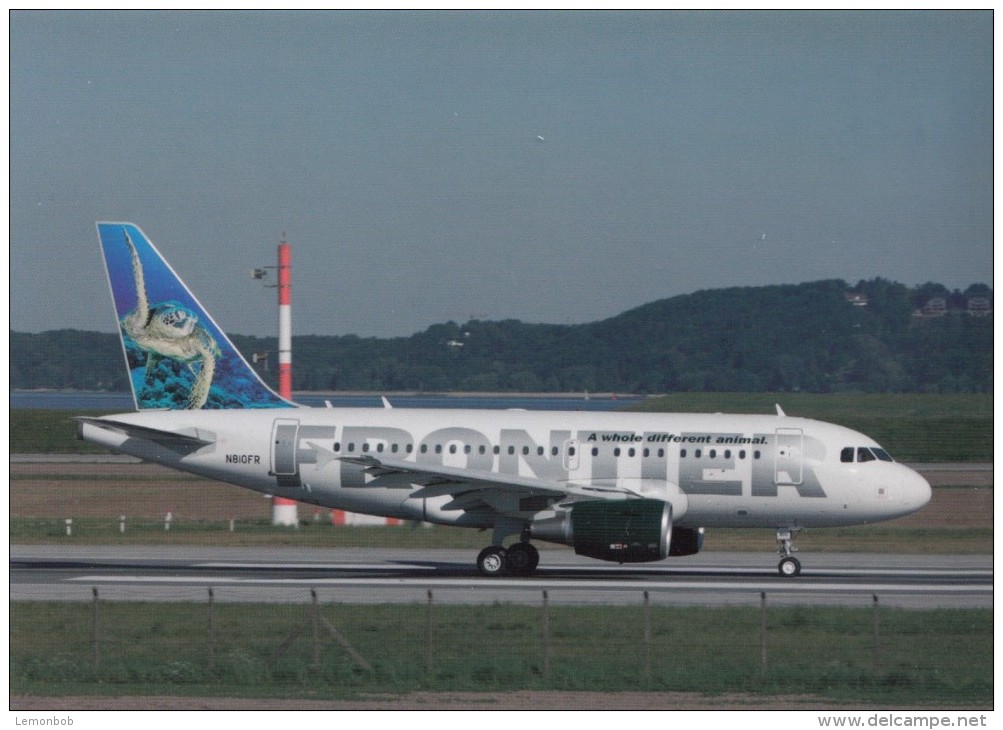 FRONTIER, A318-111, Unused Postcard [15539] - 1946-....: Moderne