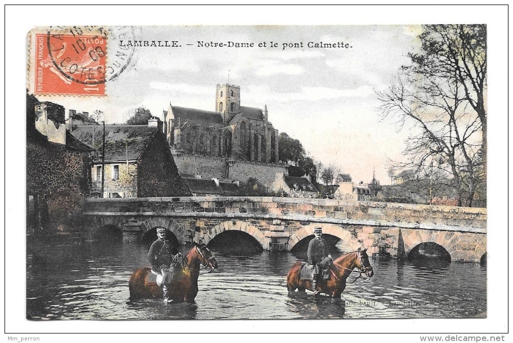 (2226-22) Lamballe - Notre Dame Et Le Pont Calmette - Lamballe