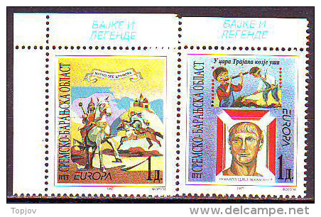 CROATIA - HRVATSKA - RS KRAJINA - EUROPA - LEGENDS - **MNH - 1997 - Fairy Tales, Popular Stories & Legends