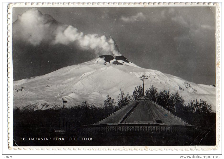 CATANIA 1947 - ETNA - TELEFOTO - DEMOCRATICA LIRE 4+1 - C125 - Catania