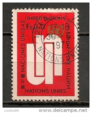 Timbres - Amérique - Nations Unies - 1971 - F.s 0.70 - - Oblitérés