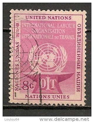 Timbres - Amérique - Nations Unies - 1957 - 8 C. - - Oblitérés