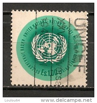 Timbres - Amérique - Nations Unies - E.s 1.00 - - Oblitérés