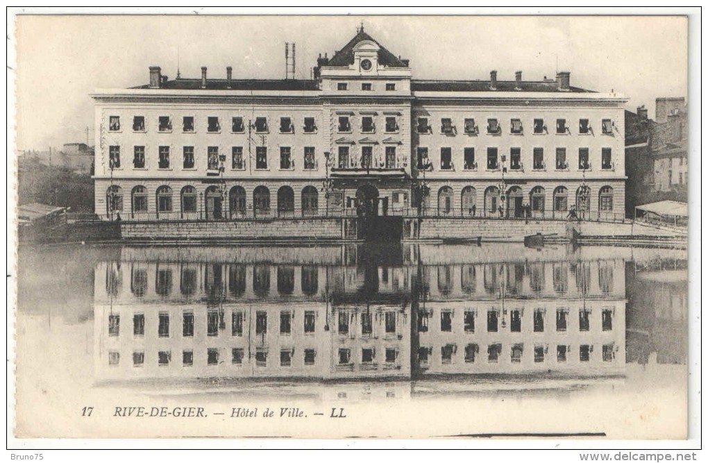 42 - RIVE-DE-GIER - Hôtel De Ville - LL 17 - Rive De Gier