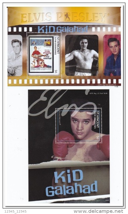 St. Vincent 2011, Postfris MNH, Music, Elvis Presley - St.-Vincent En De Grenadines