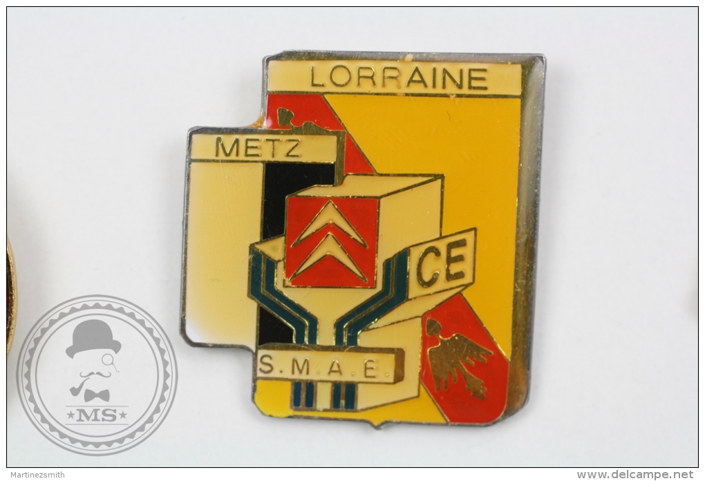 Lorraine Metz - Citroën CE S.M.A.E.  - Pin Badge #PLS - Citroën