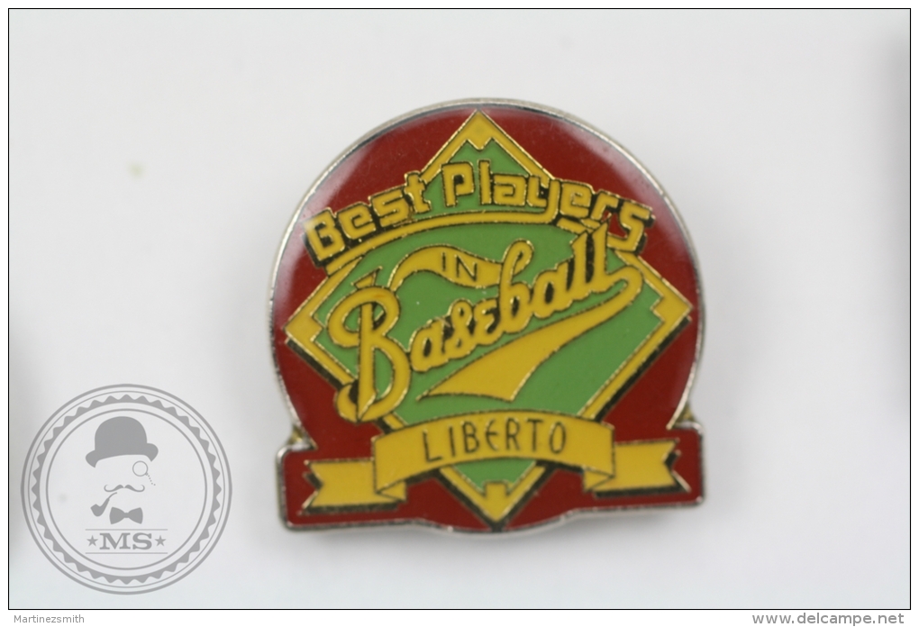 Best Players In Baseball Liberto - Pin Badge #PLS - Baseball