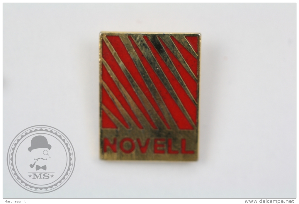 Novell Trademark Advertising - Pin Badge #PLS - Marcas Registradas