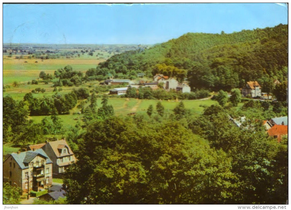 Germany/ DDR - Postcard Circulated 1963 - Falkenberg - Blick Von Der Carlsburg - 2/scans - Falkenberg