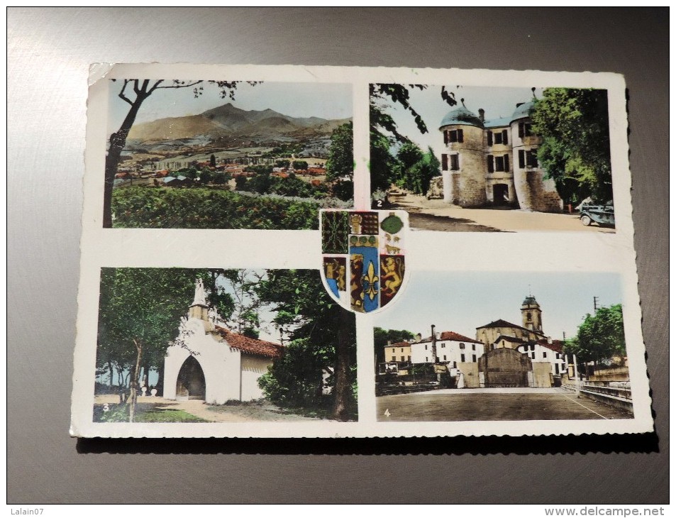 Carte Postale Ancienne : URRUGNE En 4 Vues , En 1959 - Urrugne
