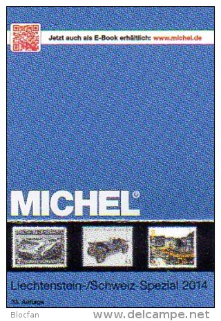Briefmarken Liechtenstein MICHEL Spezial Katalog 2015 New 32€ Vorläufer Flug-/Militär-Post Belege Ganzsache Catalogue FL - Liechtenstein