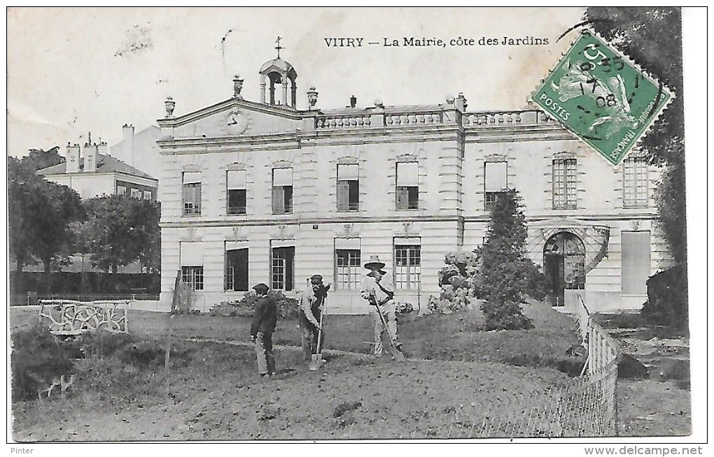 VITRY SUR SEINE - La Mairie, Côté Des Jardins - Vitry Sur Seine