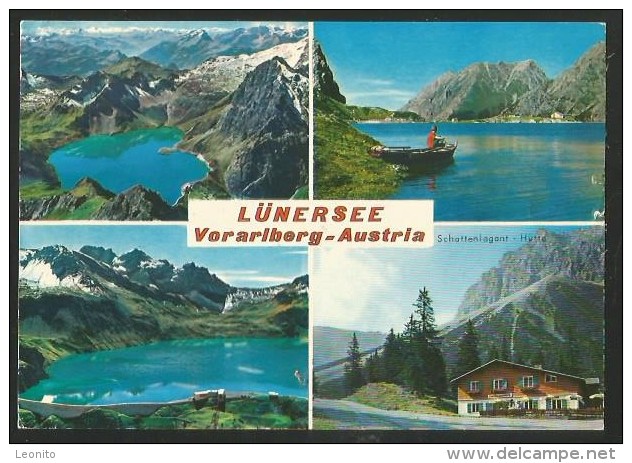 LÜNERSEE Vorarlberg Schattenlagant-Hütte Brand - Brandertal