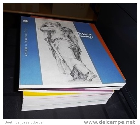 DESSIN : MASTER DRAWINGS X 84 EXEMPLAIRES. Dont 4 DOUBLES. Voir Détail. - Schöne Künste