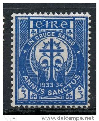 Ireland 1933 3p Adoration Of The Cross Issue #89 - Unused Stamps
