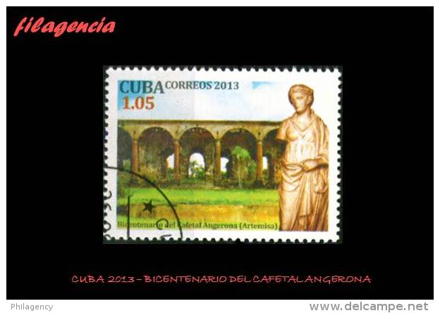 USADOS. CUBA. 2013-26 BICENTENARIO DEL CAFETAL ANGERONA - Used Stamps