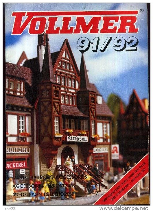 - CATALOGUE VOLLMER 1991/92 . - Allemand