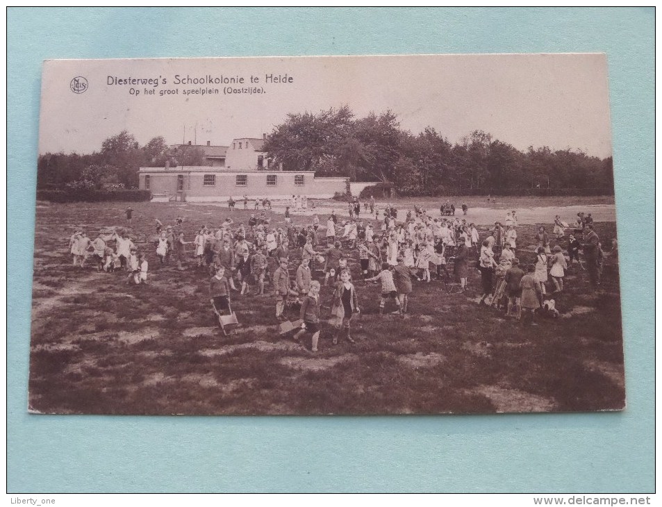 Diesterweg´s Schoolkolonie Te Heide ( Op Het Groot Speelplein / Oostzijde ) Anno 194? ( Zie Foto Details ) !! - Kalmthout