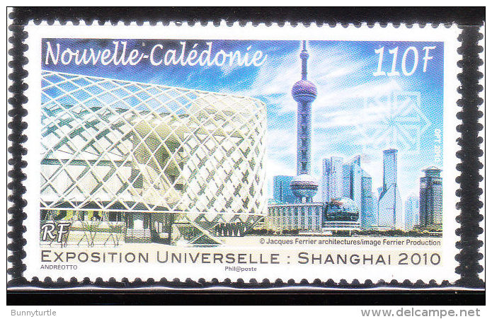 New Caledonia 2010 Shanghai Expo MNH - Unused Stamps