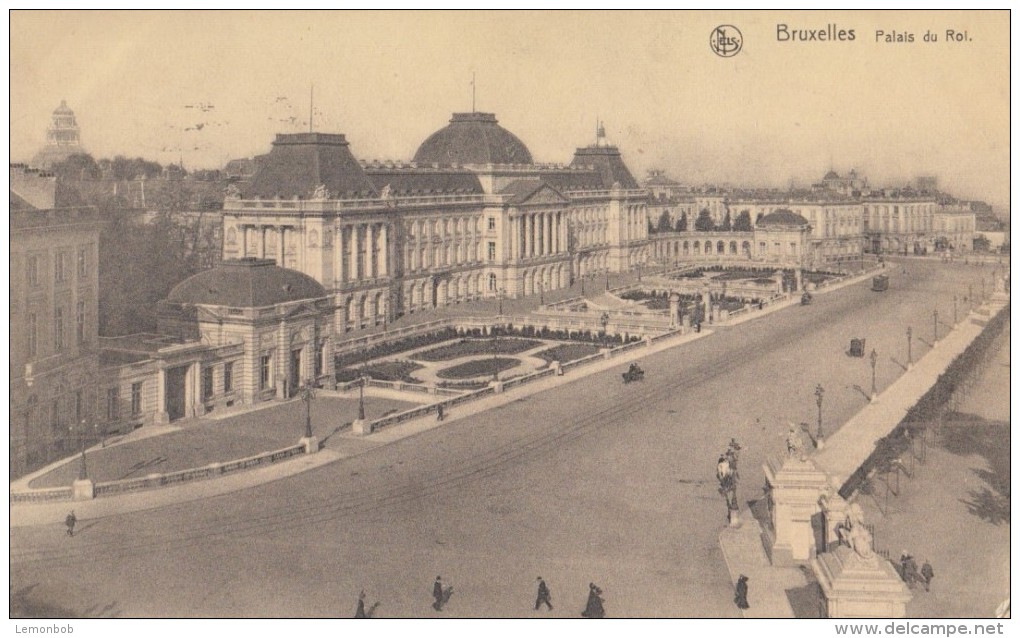 Belgium, Brussels, Bruxelles, Palais Du Rol, 1923 Used Postcard [15579] - Institutions Internationales